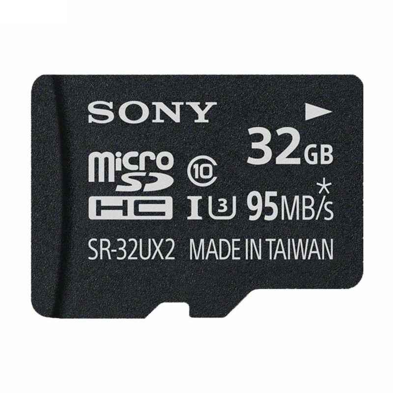 کارت حافظه microSDHC سونی مدل SR-32UX2A کلاس 10استاندارد UHS-I U3 سرعت 95MBps ظرفیت 32 گیگابایت به همراه آداپتور SD
