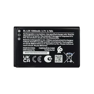 باتری موبایل مدل BL-L5K ظرفیت 1000 میلی آمپر ساعت مناسب برای گوشی موبایل نوکیا 105 2023