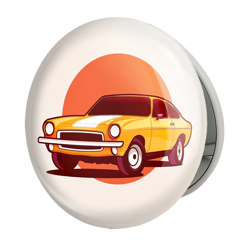 آینه جیبی خندالو طرح ماشین مدل تاشو کد 10359 