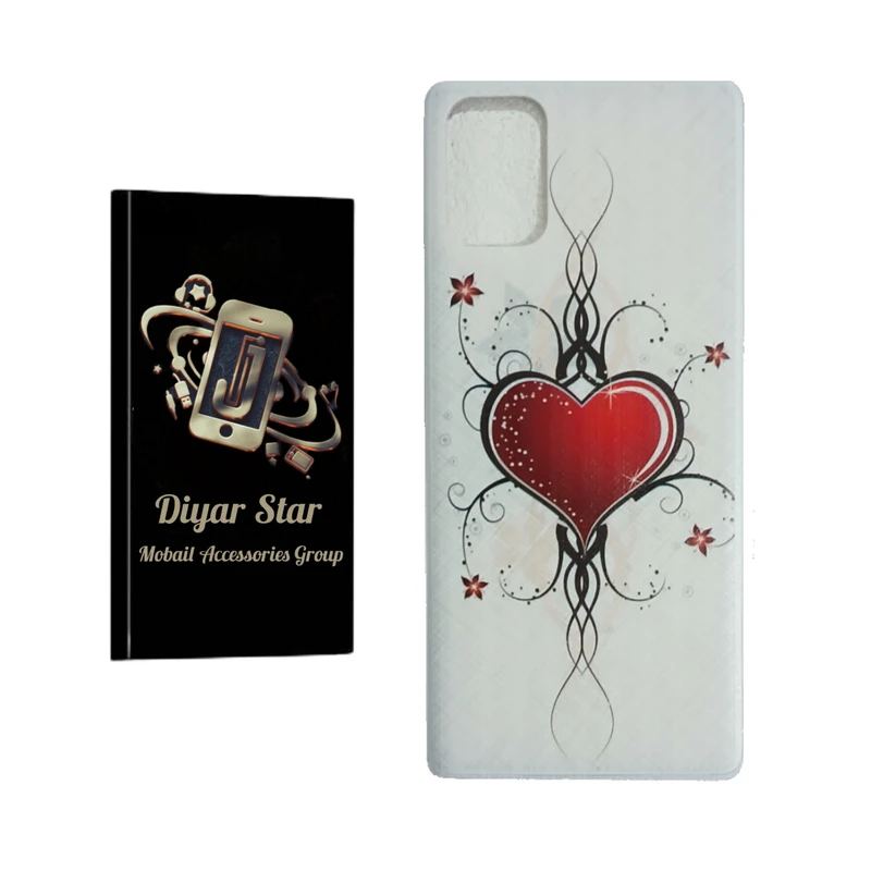 کاور دیار استار مدل قلبی مناسب برای گوشی موبایل سامسونگ Galaxy A71