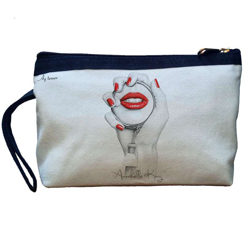 کیف لوازم آرایش زنانه آی تمر مدل فانتزی کد 265