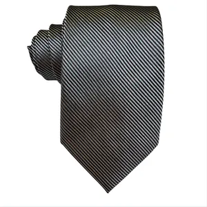 کراوات مردانه مدل کلاسیک راه راه کد RL-Blk