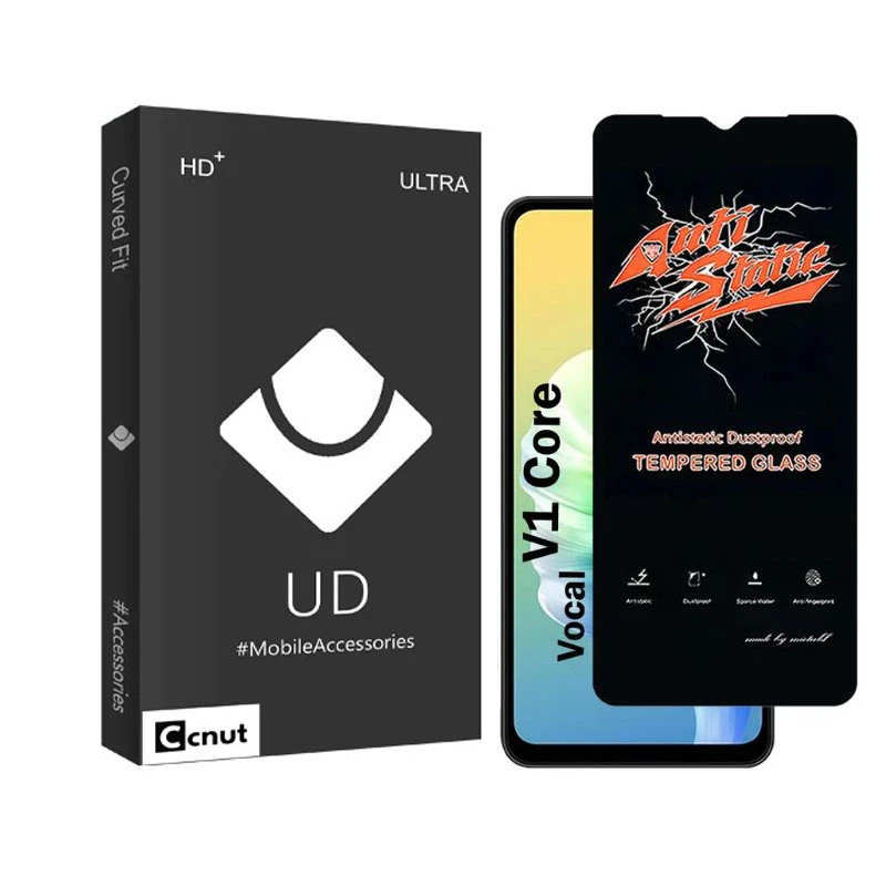 محافظ صفحه نمایش شیشه ای کوکونات مدل Anti-UDB مناسب برای گوشی موبایل وکال V1 Core
