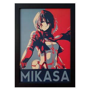 نقد و بررسی تابلو مدل انیمه Attack on titan Mikasa توسط خریداران