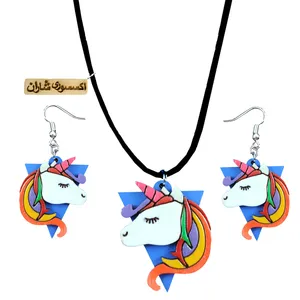 نیم ست زنانه مدل یونی کورن