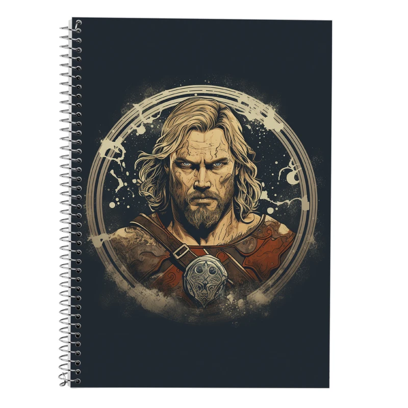 دفتر زبان 50 برگ مدوپد مدل سه خط طرح  ارباب حلقه ها The Lord of the Rings کد DF3098