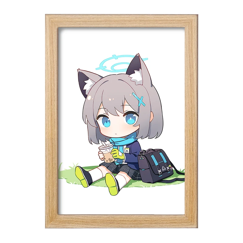 تابلو خندالو مدل بازی آرشیو (Blue Archive) کد 34330