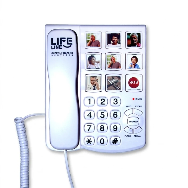 تلفن لایف لاین کد pa-038 مدل ویژه سالمندان
