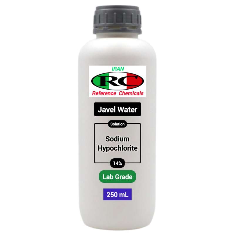 هیپوکلریت سدیم رفرنس کمیکالز مدل آب ژاول حجم ۲۵۰ میلی‌لیتر