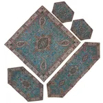 رومیزی ترمه مدل NABICARBONI5/5 مجموعه 5 عددی