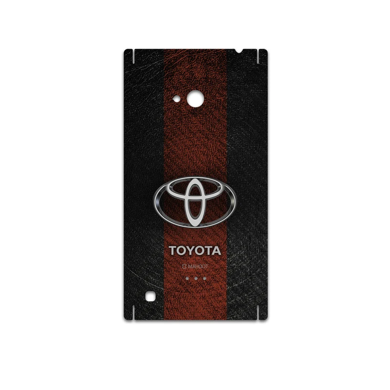 برچسب پوششی ماهوت مدل TOYOTA-Logo مناسب برای گوشی موبایل نوکیا Lumia 720
