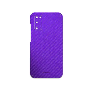 MAHOOT Purple-Fiber Cover Sticker for Samsung Galaxy S20