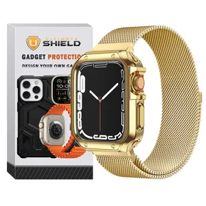 Ultimate Shield Milanese LX band suitable for Apple Watch SE/4/5/6 size 40mm with cover