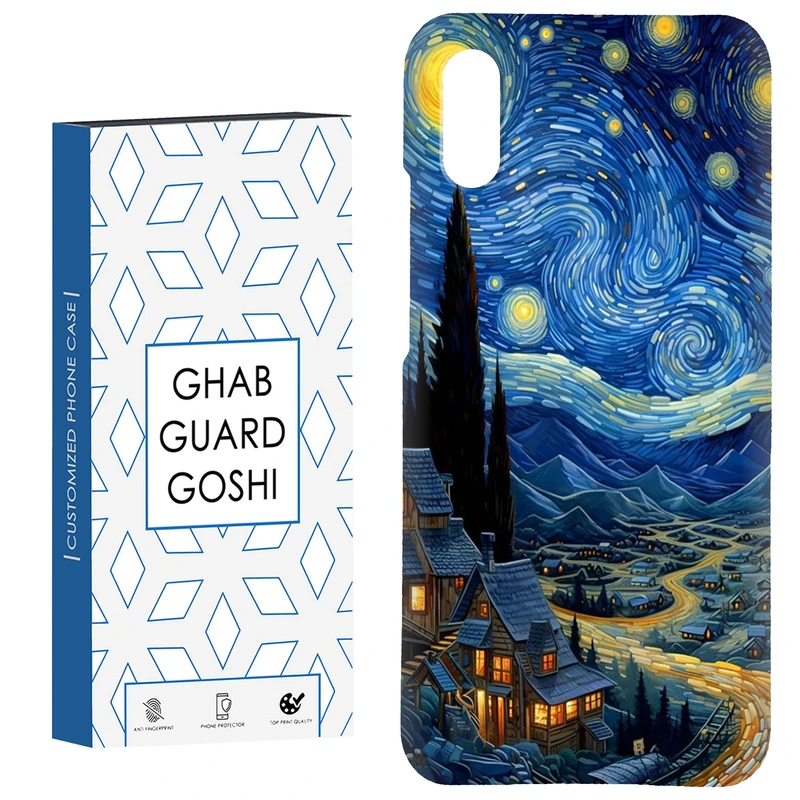 کاور قاب گارد گوشی طرح ونگوگ کد Dimo-069 مناسب برای گوشی موبایل شیائومی Redmi 9A / 9i