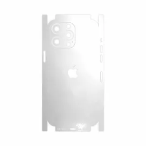 MAHOOT Metallic-White-FullSkin Cover Sticker for Apple iPhone 14 Pro Max