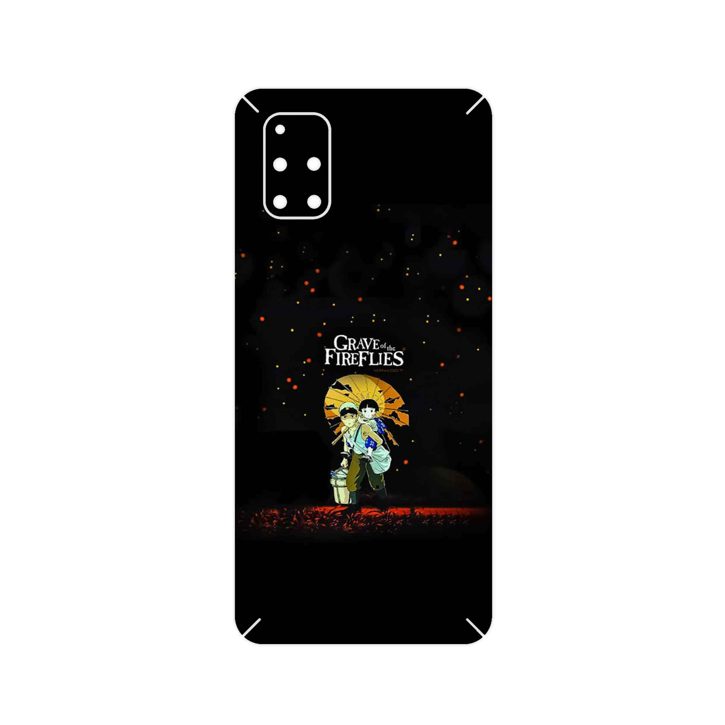 برچسب پوششی ماهوت مدل Grave of the Fireflies مناسب برای گوشی موبایل سامسونگ Galaxy M51