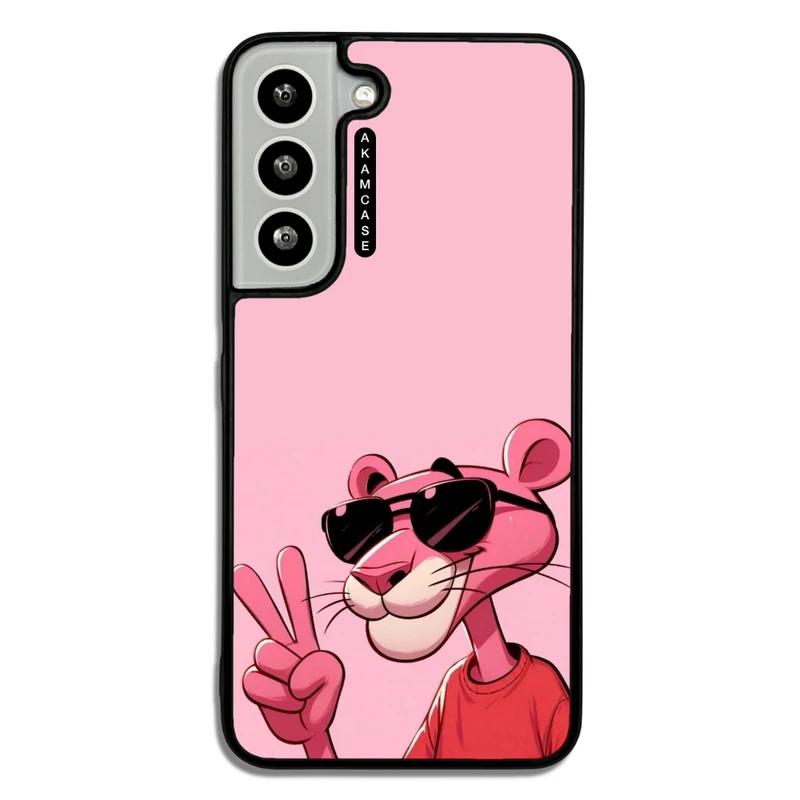 کاور آکام مدل AMC-WSGS22-PINK PANTHER9 مناسب برای گوشی موبایل سامسونگ Galaxy S22