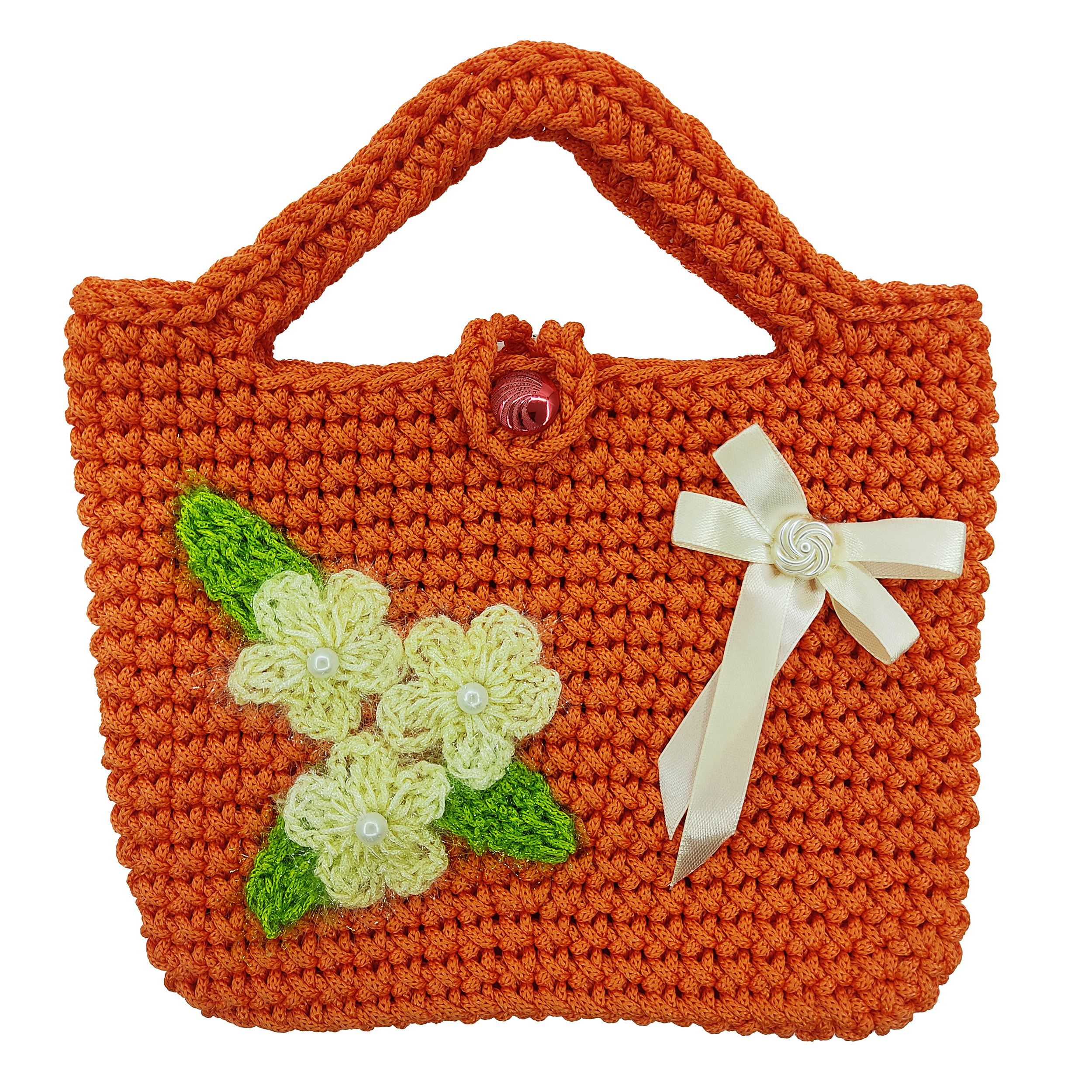 کیف بافتنی مدل بهار1