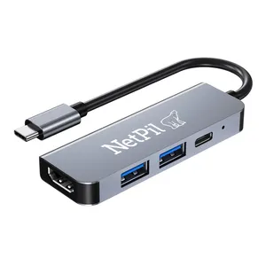 هاب 4 پورت USB-C نت پیل مدل 8027 