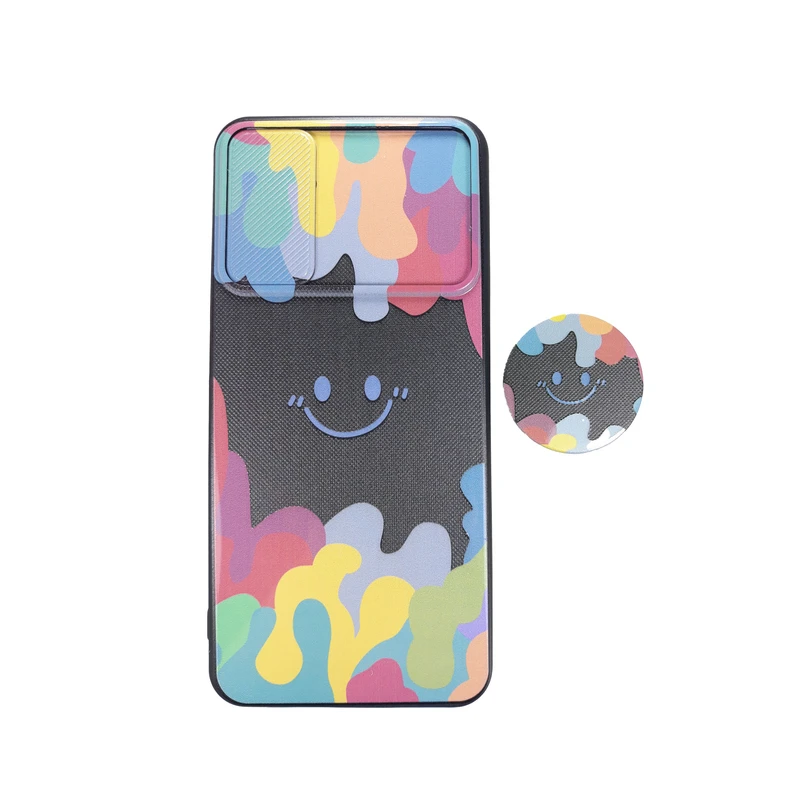 کاور مدل as12 مناسب برای گوشی موبایل سامسونگ Galaxy A53 به همراه پاپ سوکت