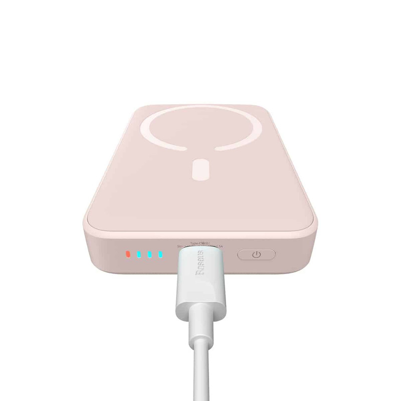 پاوربانک باسئوس مدل Magnetic Mini ظرفیت 10000 میلی آمپر ساعت