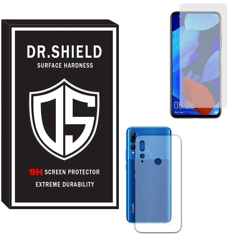 محافظ صفحه نمایش دکتر شیلد مدل TSPDR-06 مناسب برای گوشی موبایل هواوی Y9s به همراه محافظ پشت گوشی
