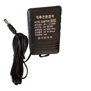  آداپتور 3 ولت 300 میلی آمپر مدل LEE-MIN 2026 مناسب لوازم برقی خانگی و فروشگاهی