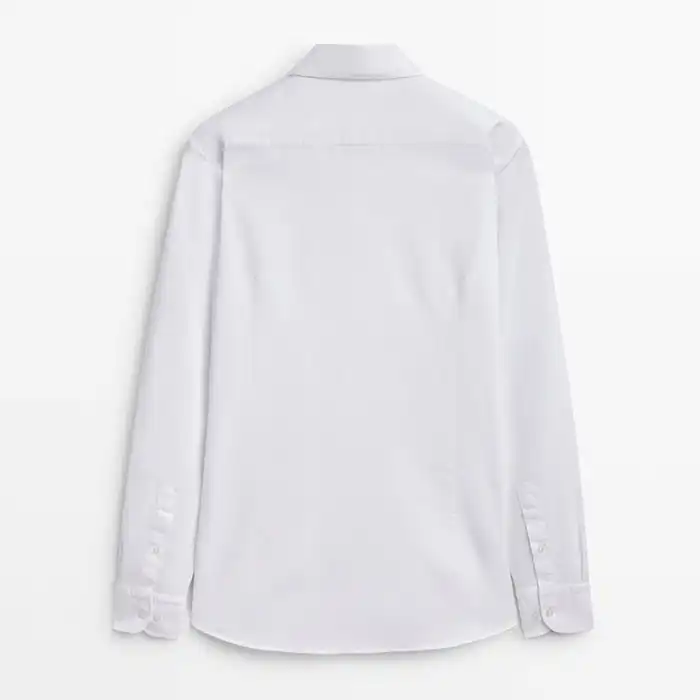 پیراهن آستین بلند مردانه مدل SLIMFIT MICROSTRIPEDّF