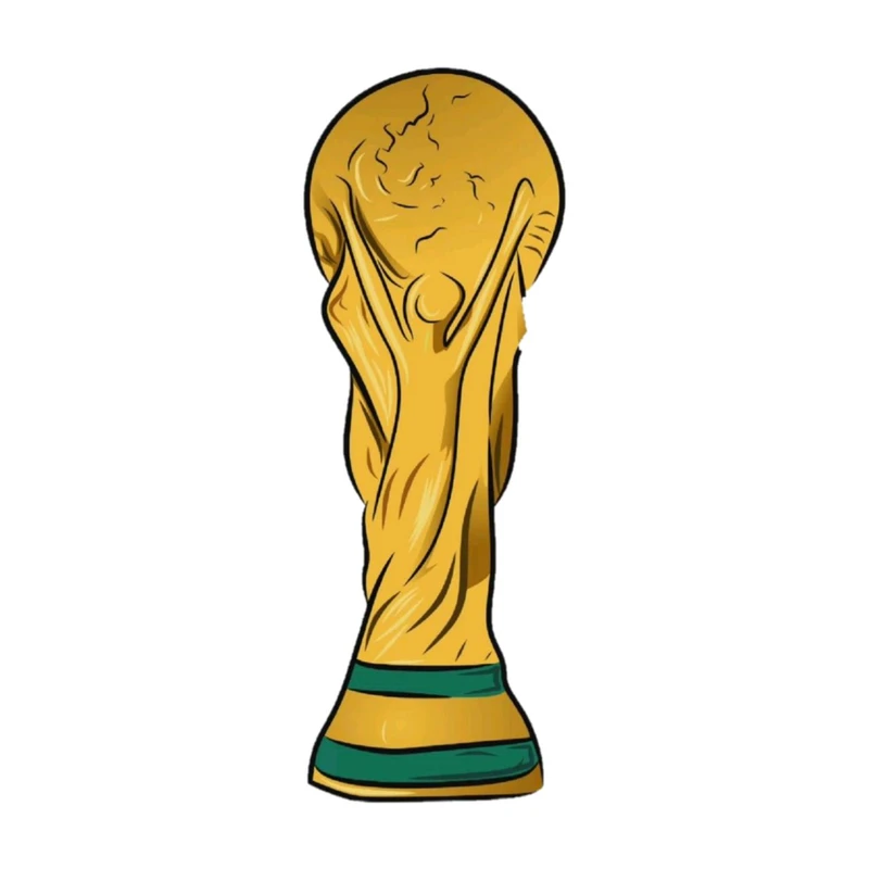 استیکر پارچه و لباس پاد آفرین مدل فوتبالی جام جهانی کد 2630