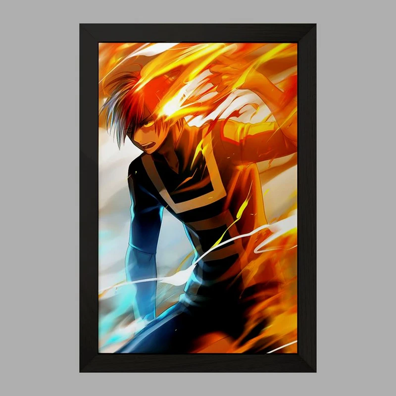 تابلو خندالو مدل شوتو تودروکی انیمه آکادمی قهرمان من  کد 11580