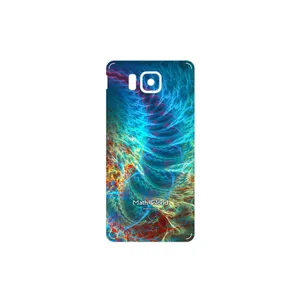 MAHOOT Mathematical Geometric Shape 1 Cover Sticker for Samsung Galaxy Alpha