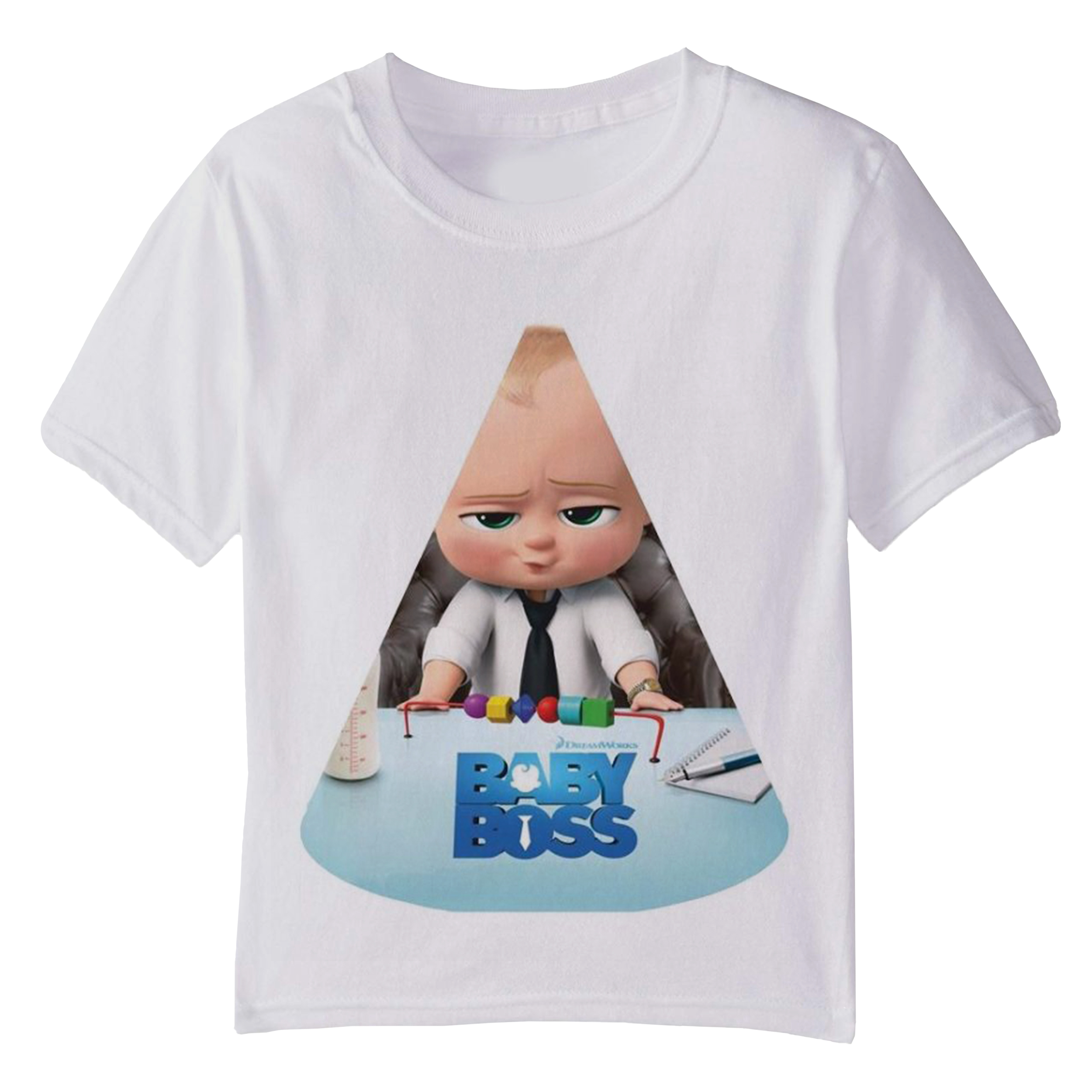 تی شرت آستین کوتاه بچگانه مدل بچه رئیس 020