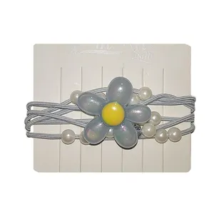 کش مو دخترانه مدل دوبل بابونه کد 3 مجوعه 2 عددی