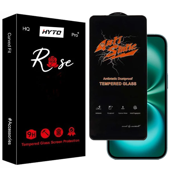 محافظ صفحه نمایش هیتو مدل Rose Antistatic Touch مناسب برای گوشی موبایل اپل iphone 16 / 16 pro