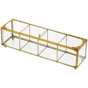 باکس شیشه ای طرح چهار قسمتی مدل ترمولیت کد 4