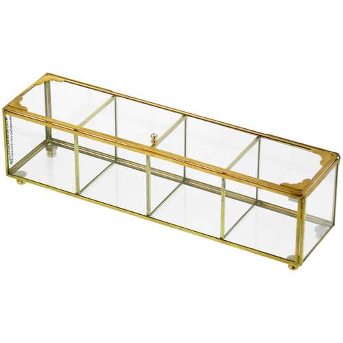 باکس شیشه ای طرح چهار قسمتی مدل ترمولیت کد 4
