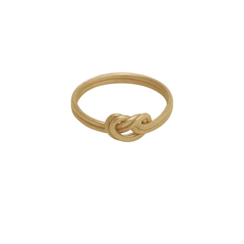 انگشتر طلا 18 عیار زنانه پولک مدل دو گره انگشتر طلا 18 عیار زنانه پولک مدل دو گره
