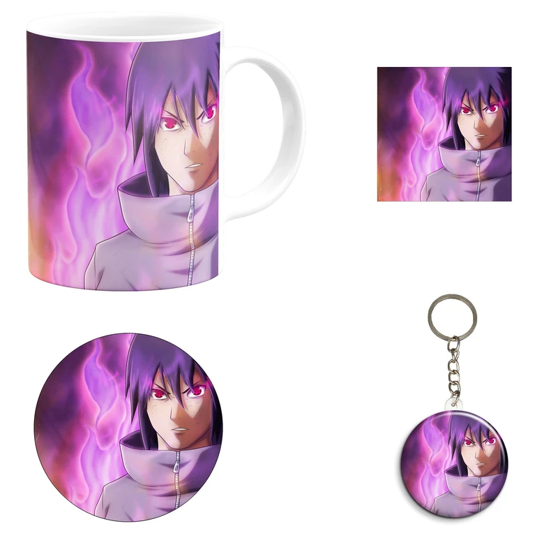 ست هدیه ماگ مدل ناروتو طرح NARUTO کد A6