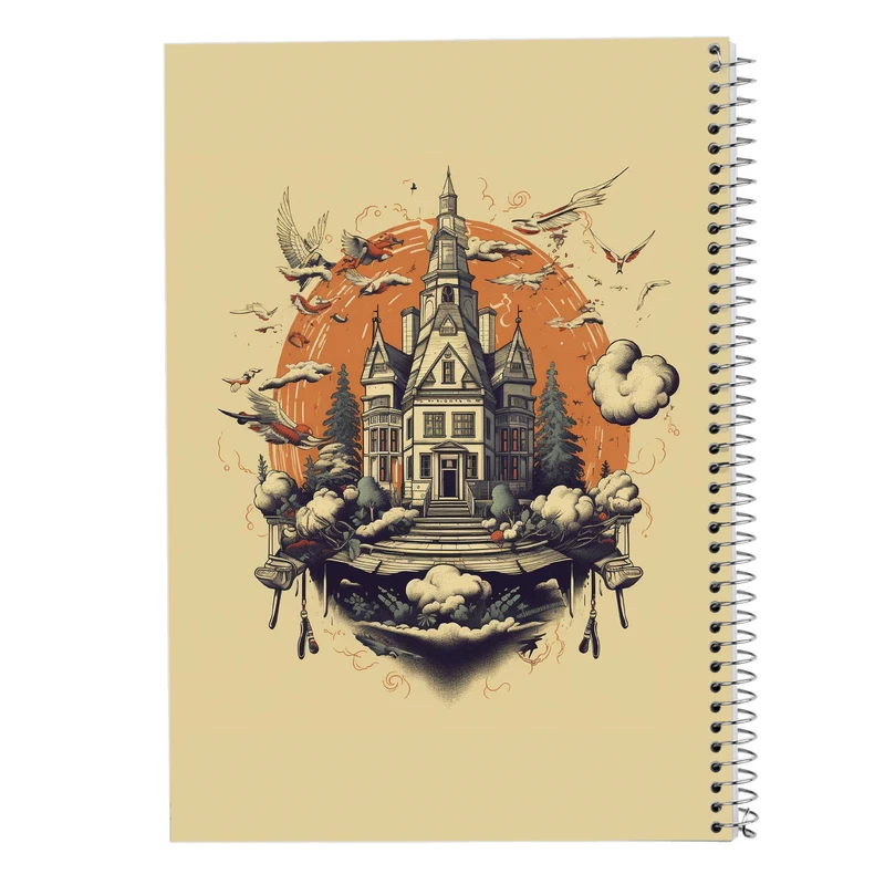 دفتر مشق 50 برگ مدوپد مدل هری پاتر harrypotter کد DF10275