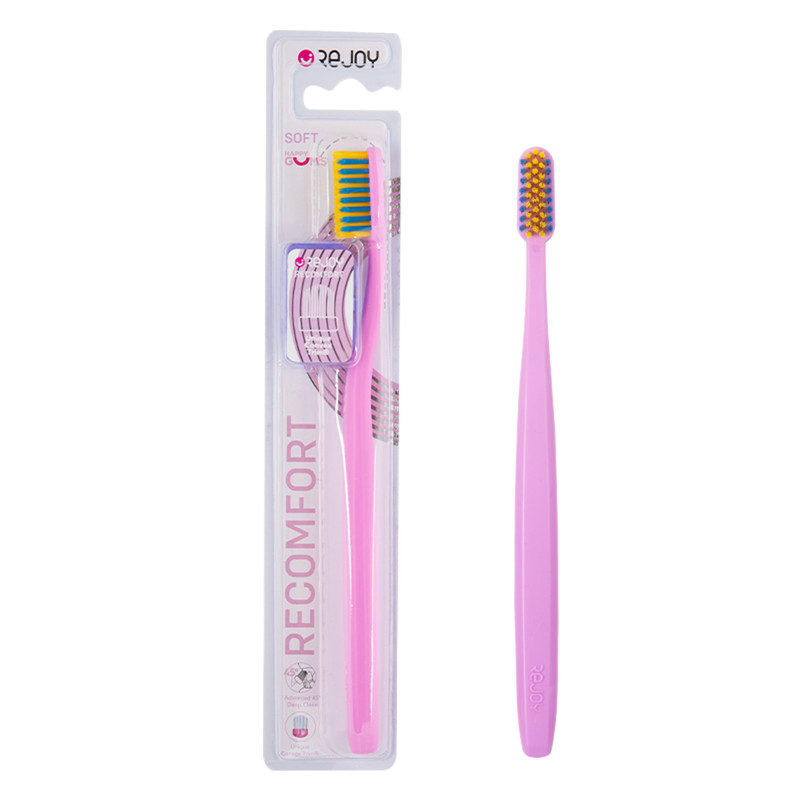 مسواک ریجوی مدل recomfort با برس نرم