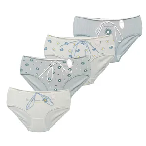 شورت زنانه مدل بابونه کبریتی مجموعه 4 عددی