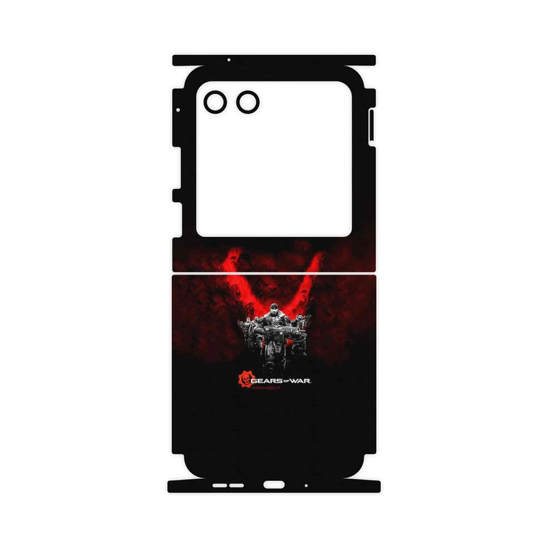 برچسب پوششی ماهوت مدل GEARS_OF_WAR-FullSkin مناسب برای گوشی موبایل موتورولا Razr 40 Ultra