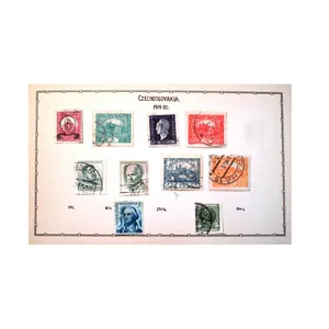 تمبر یادگاری مدل چک اسلواکی کد DS2417  مجموعه 10 عددی