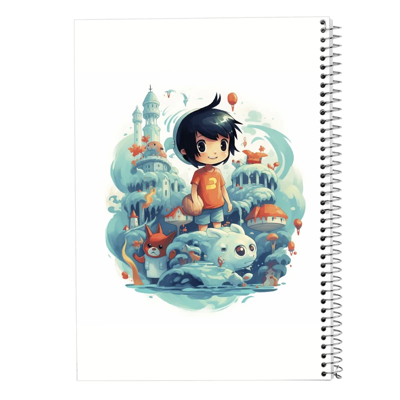 دفتر مشق 100 برگ مدوپد مدل Ghibli کد DF2447