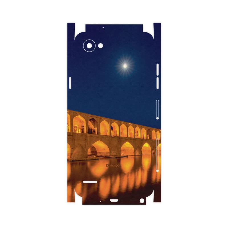 برچسب پوششی ماهوت مدل Si-O-Se-Pol-FullSkin مناسب برای گوشی موبایل ال جی Q6