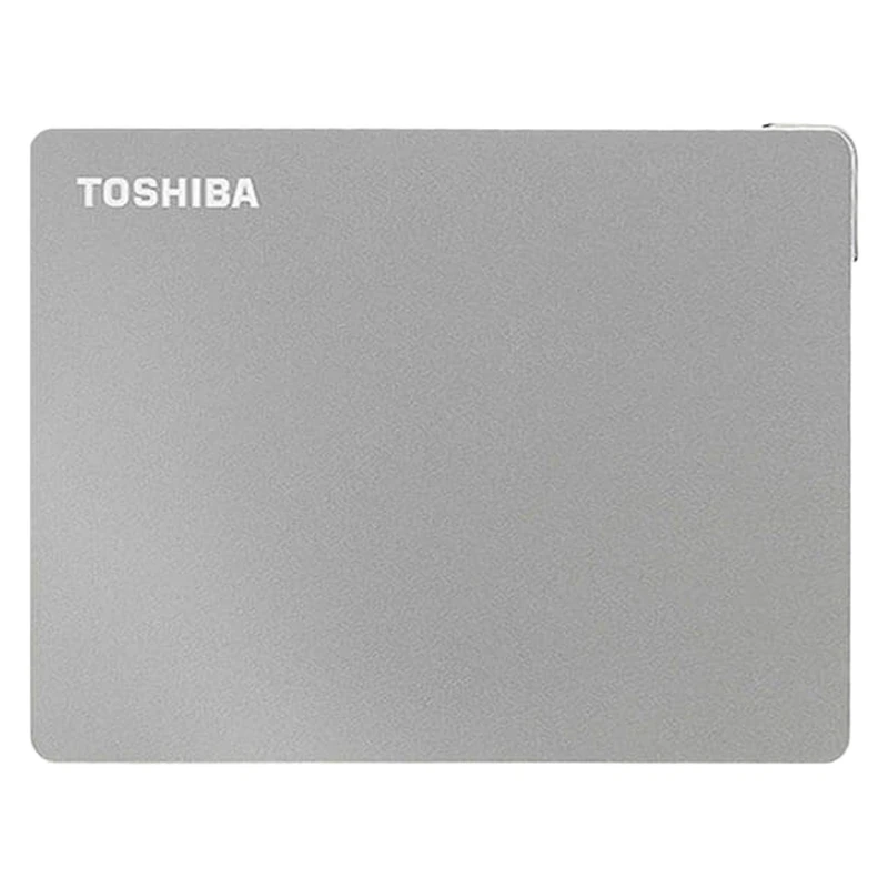 هارد اکسترنال توشیبا مدل Canvio Flex ظرفیت یک ترابایت دارای رابط USB Type-A 3.2