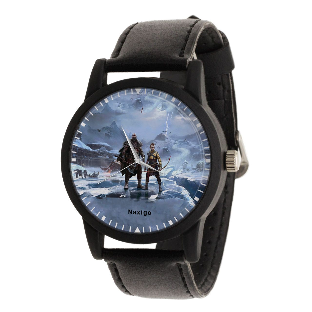 ساعت مچی عقربه ای ناکسیگو مدل God of War Ragnarok کد LF13313 -  - 1