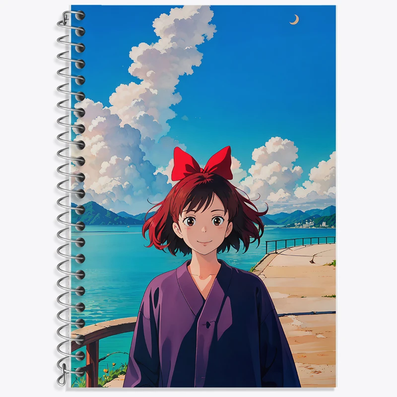 دفتر لغت 50 برگ خندالو طرح انیمه سرویس تحویل کیکی کد N4293