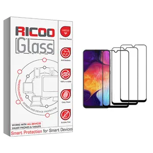 ricoo +HD Screen Protector For Samsung Galaxy A50 Pack Of 3