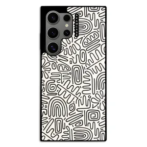 AKAM AMC-WSGS24U-DOODLE10 Cover For Samsung Galaxy S24 Ultra